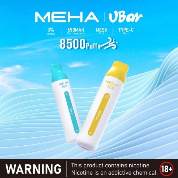 魅嗨 MEHA8500 拋棄式💨 🔋