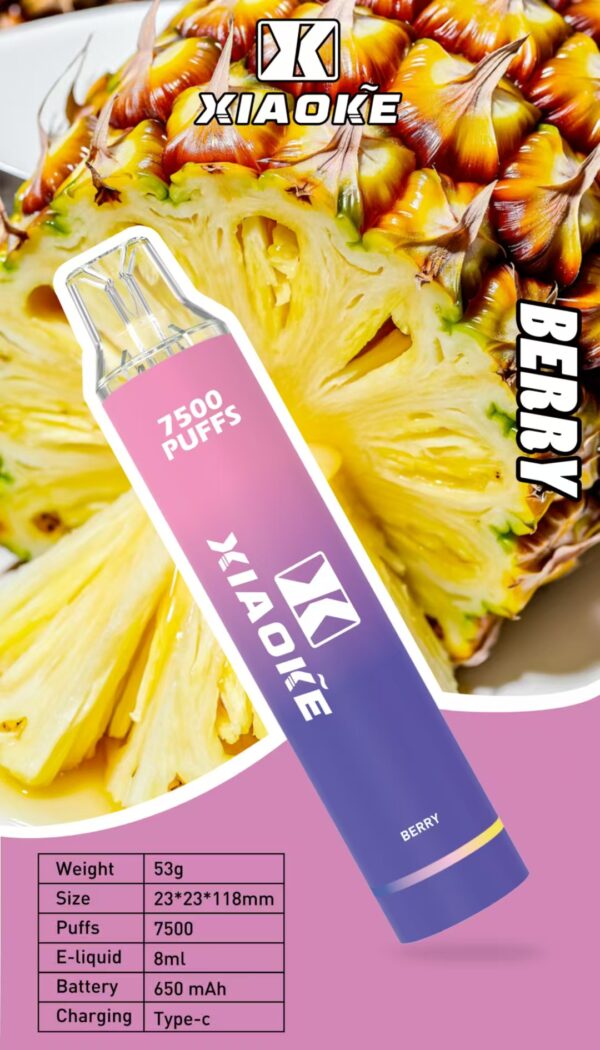 【XIAOKE 梟客】🪄拋棄式🍬 一次性霧化商品 7500口 (可充電)